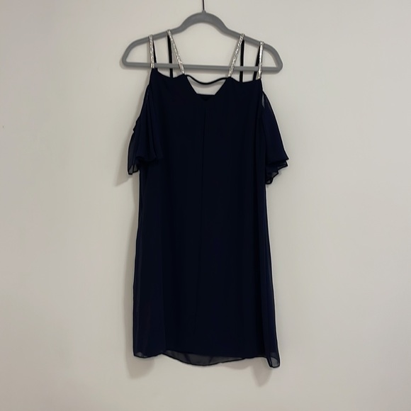 MSK women’s size 8 navy blue dress - Picture 6 of 6